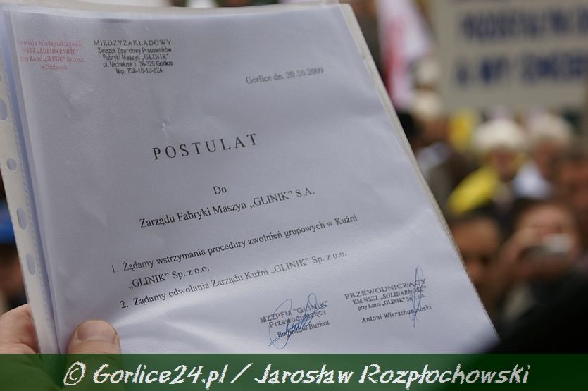 Solidarność chce rozliczenia aferzystów