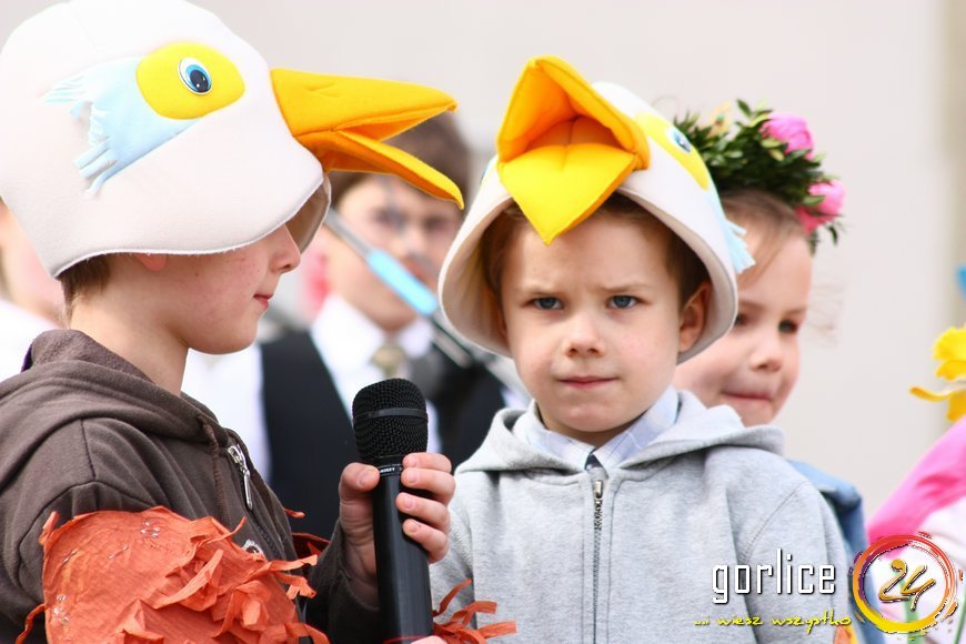 Palmy niosą przykład z Biecza