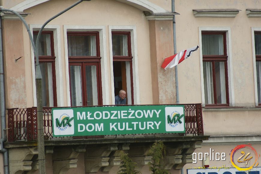 Nawet flaga nie chciała łopotać