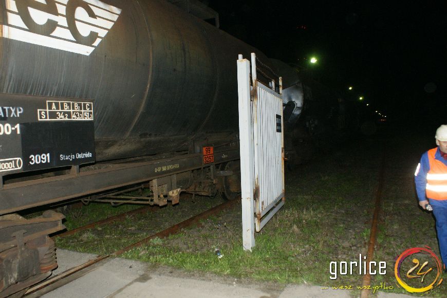 Nocny transport do rafinerii