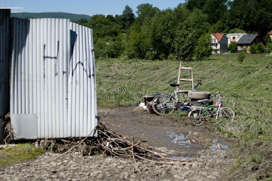 Pierwszy dzień po powodzi