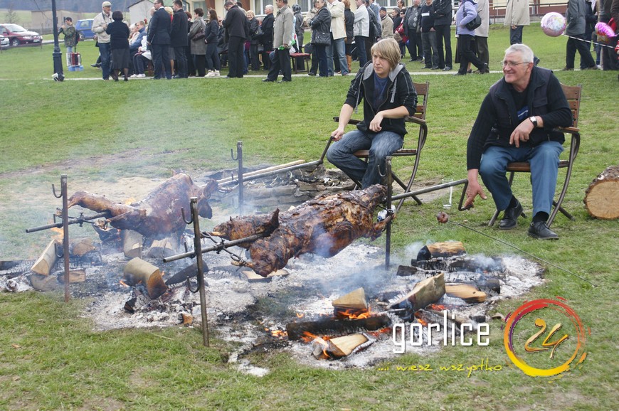 Tłumy w Regietowie