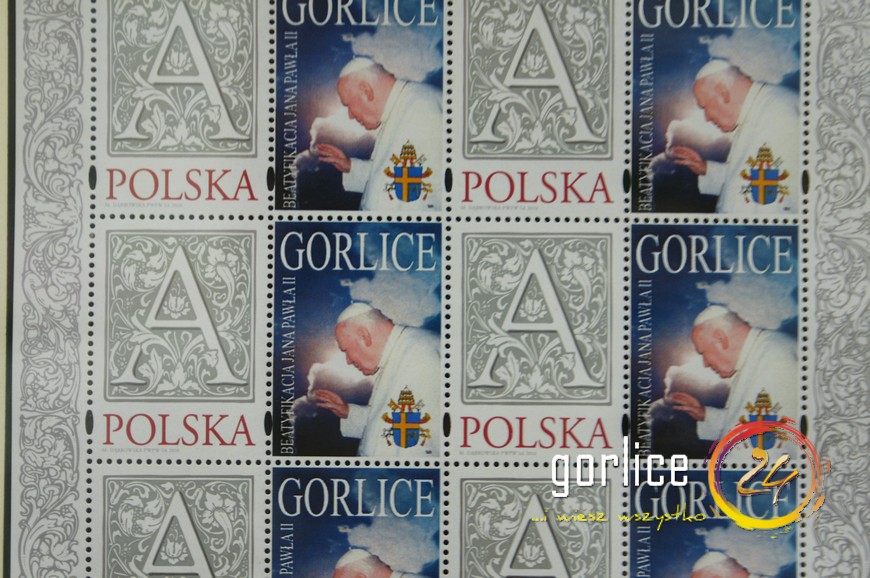 Filateliści w hołdzie papieżowi (TV Gorlice24)
