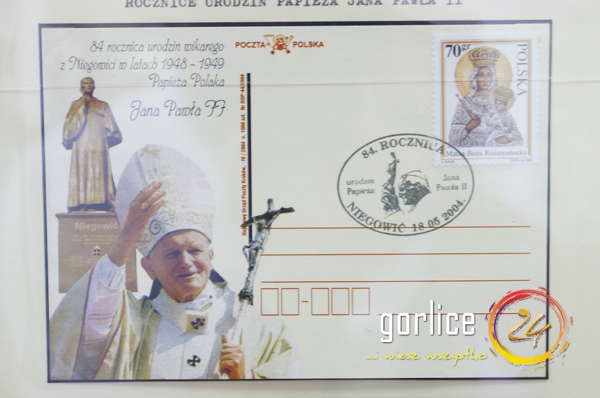 Filateliści w hołdzie papieżowi (TV Gorlice24)