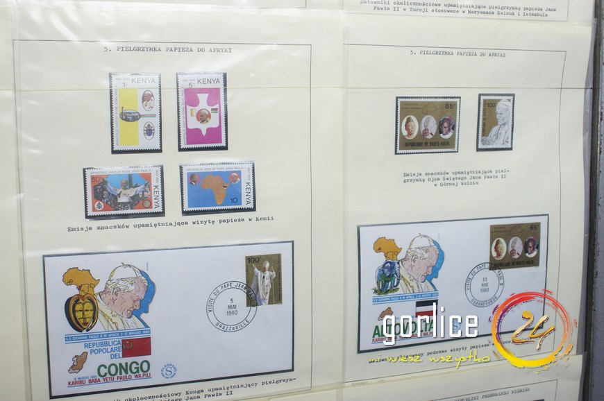 Filateliści w hołdzie papieżowi (TV Gorlice24)