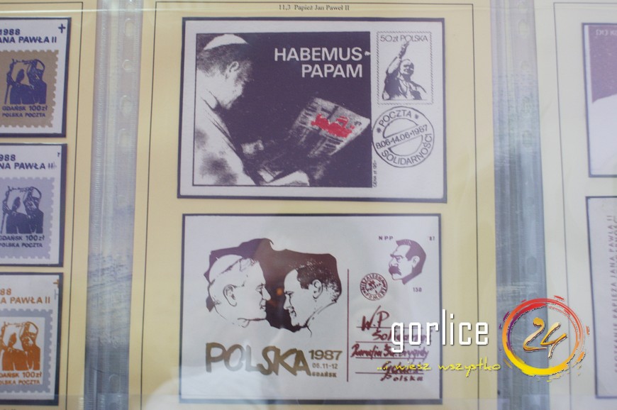 Filateliści w hołdzie papieżowi (TV Gorlice24)