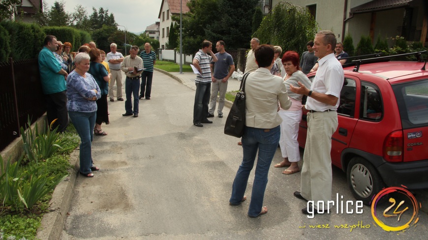 Mieszkańcy Chrobrego walczą o regulację potoku (TV GORLICE24)