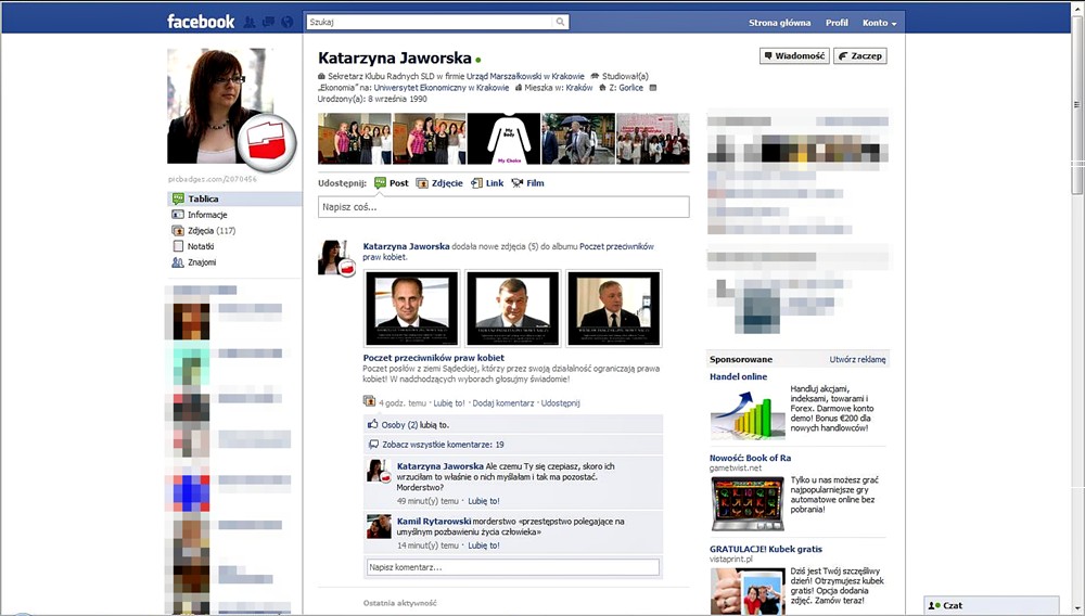 Poczet przeciwników praw kobiet?