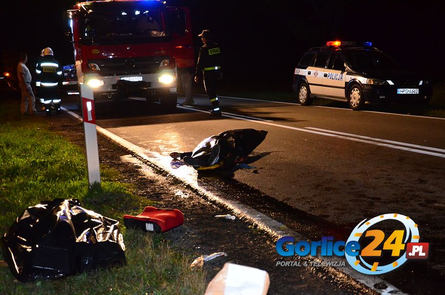 Tragedia na drodze w Łużnej