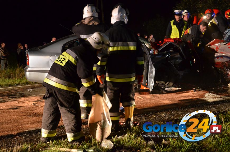 Tragedia na drodze w Łużnej