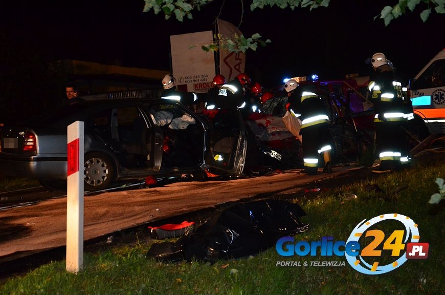 Tragedia na drodze w Łużnej