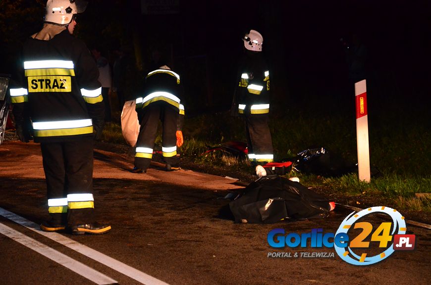 Tragedia na drodze w Łużnej