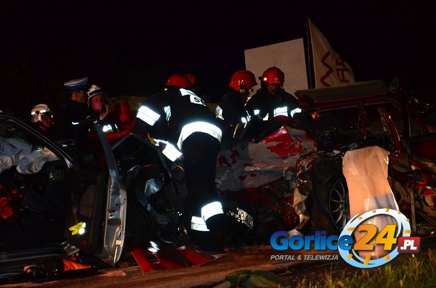 Tragedia na drodze w Łużnej