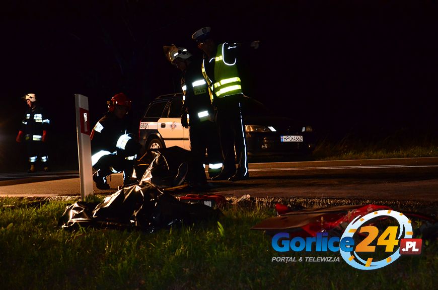 Tragedia na drodze w Łużnej