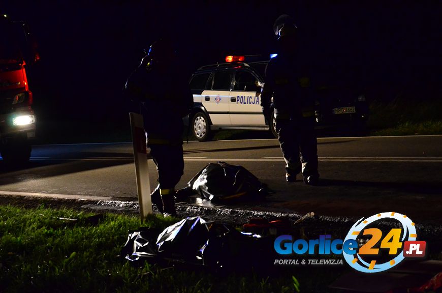 Tragedia na drodze w Łużnej
