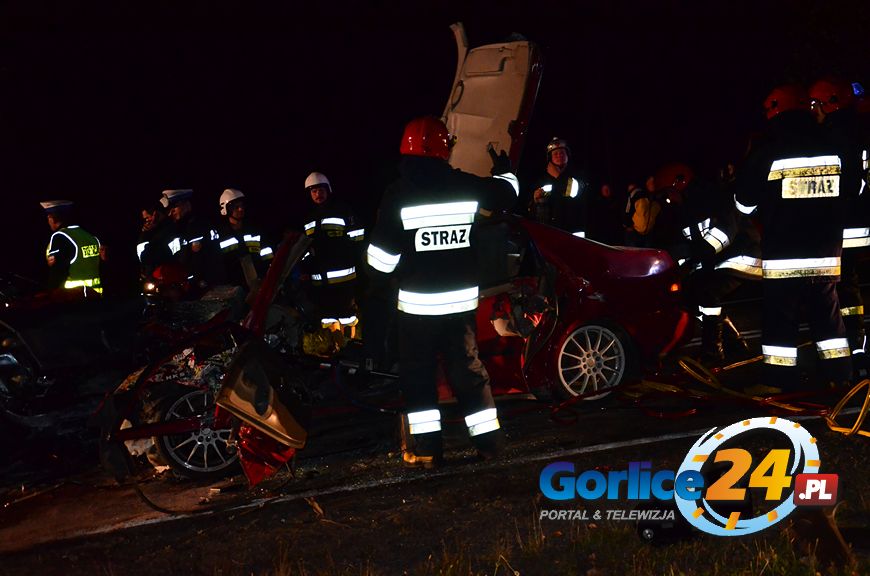 Tragedia na drodze w Łużnej