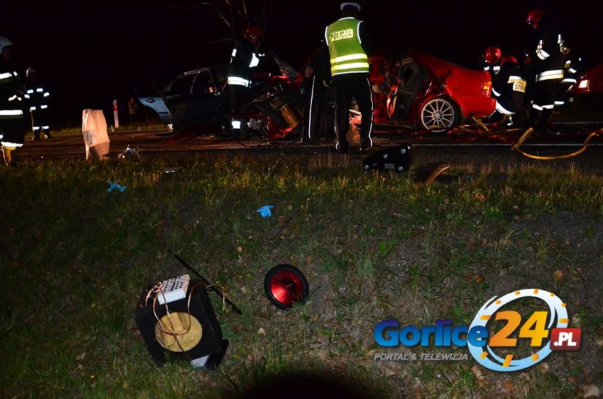 Tragedia na drodze w Łużnej