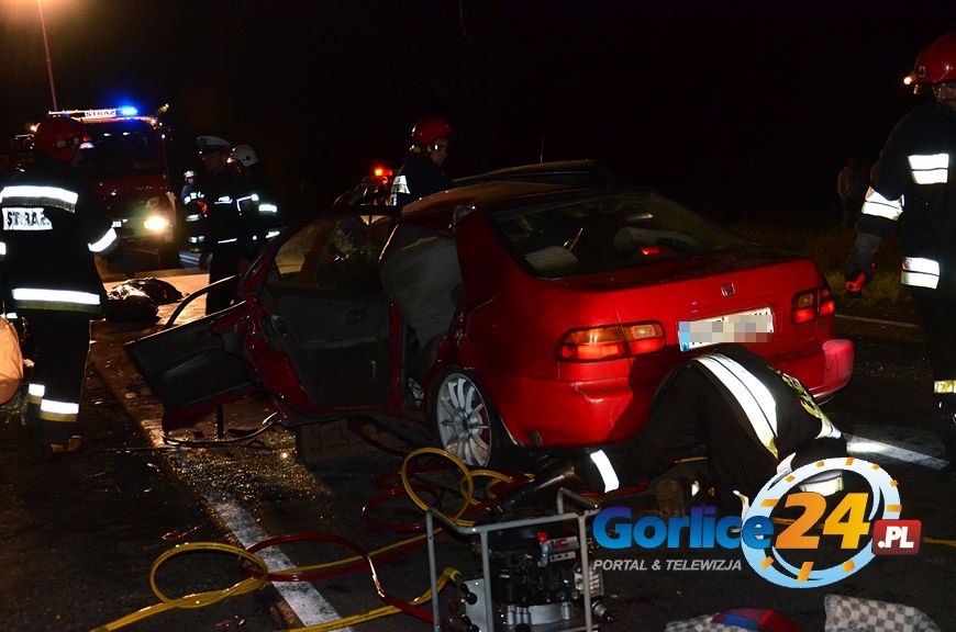 Tragedia na drodze w Łużnej