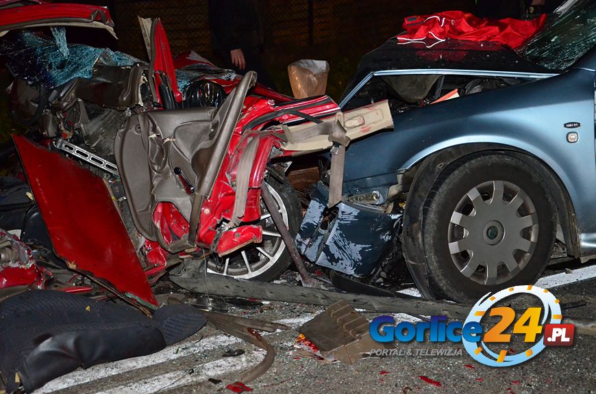 Tragedia na drodze w Łużnej