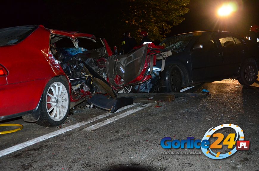 Tragedia na drodze w Łużnej