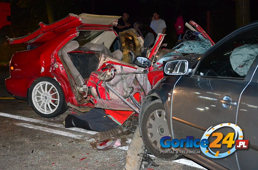 Tragedia na drodze w Łużnej