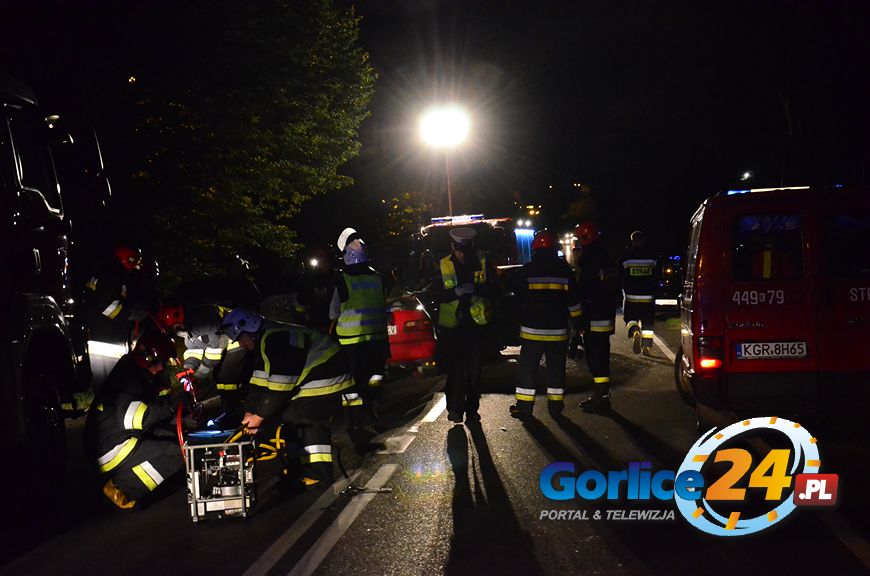 Tragedia na drodze w Łużnej