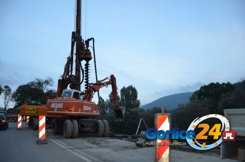 Utrudnienia w drodze do Nowego Sącza