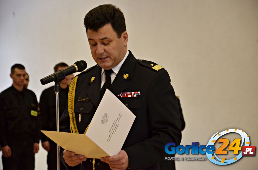 Nowy komendant gorlickich strażaków
