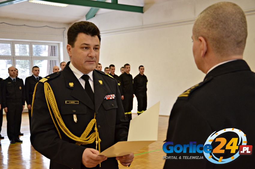 Nowy komendant gorlickich strażaków