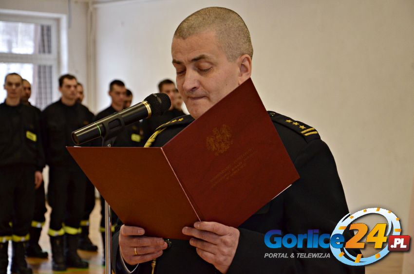 Nowy komendant gorlickich strażaków