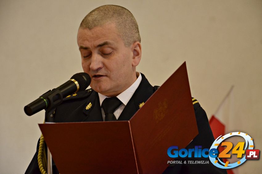 Nowy komendant gorlickich strażaków