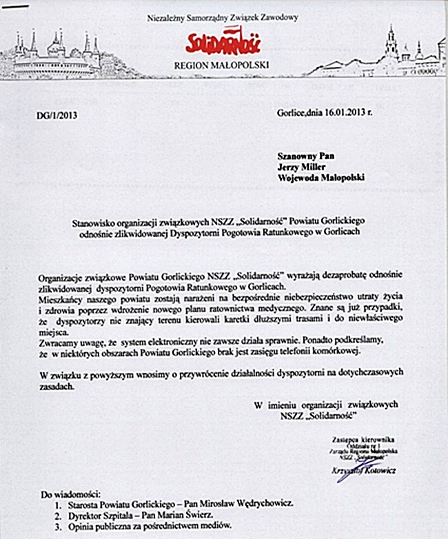 Pogotowie ratunkowe Tarnów słucham