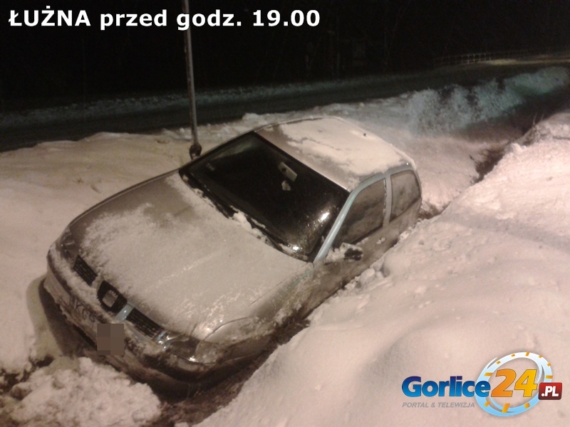A piaskarka nie dała rady