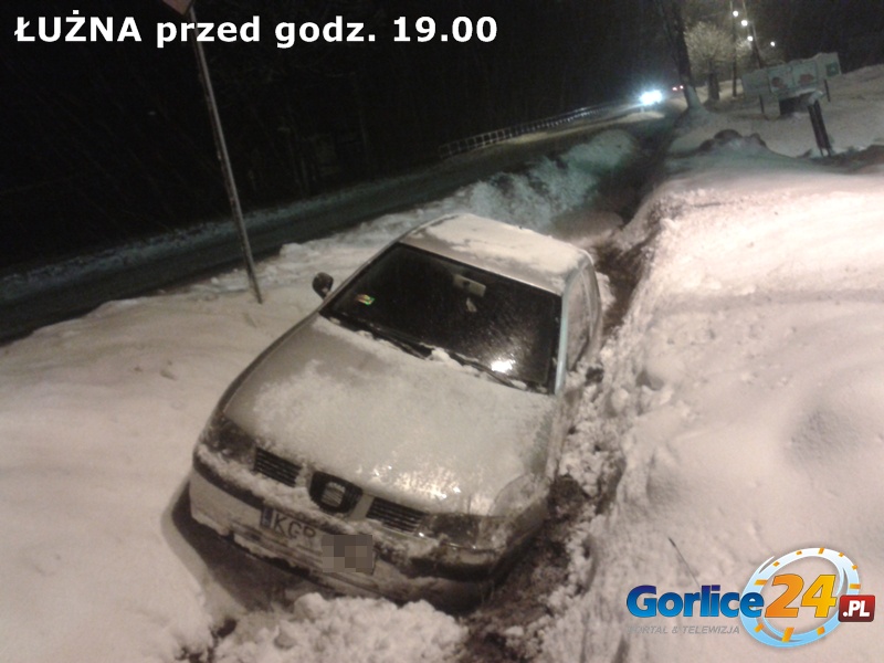 A piaskarka nie dała rady
