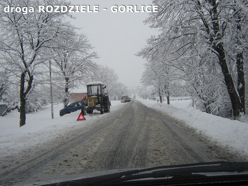 A piaskarka nie dała rady