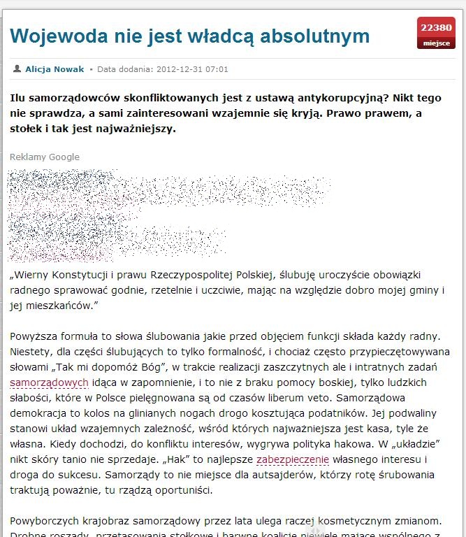 Radna Migdar w pełnej zgodzie z prawem!