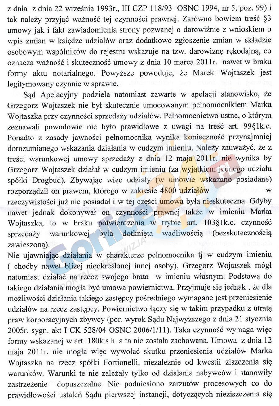 Wojtaszek właścicielem GLIMARU