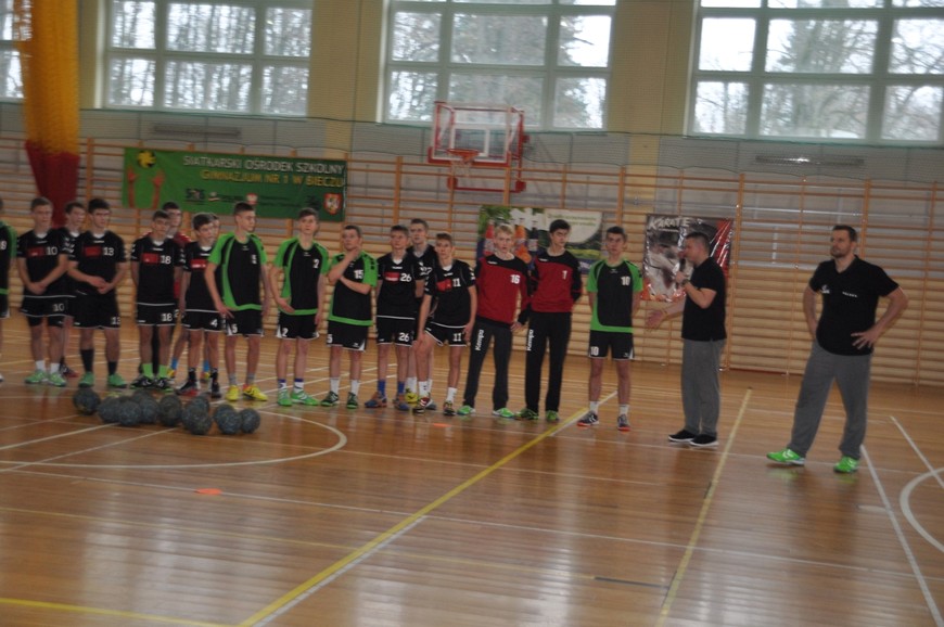 Trenerzy Reprezentacji Polski i PE Gwardii Opole gościli w Bieczu