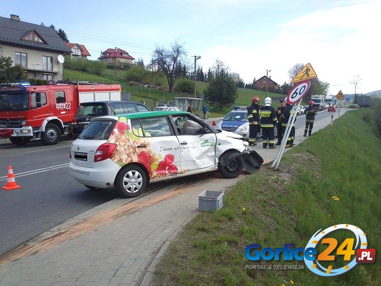 Wymusiła pierwszeństwo na autobusie