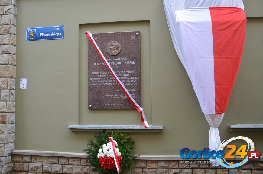 Honorowy obywatel Gorlic ma tablicę