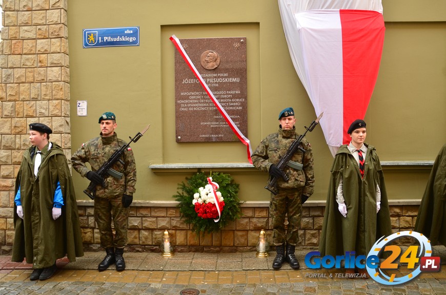 Honorowy obywatel Gorlic ma tablicę