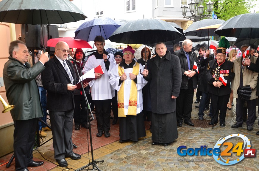 Honorowy obywatel Gorlic ma tablicę