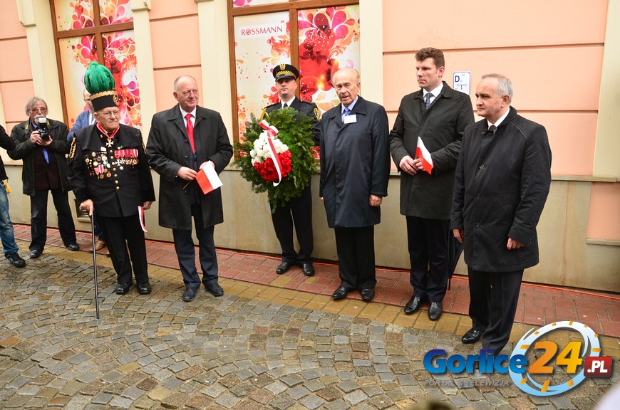 Honorowy obywatel Gorlic ma tablicę