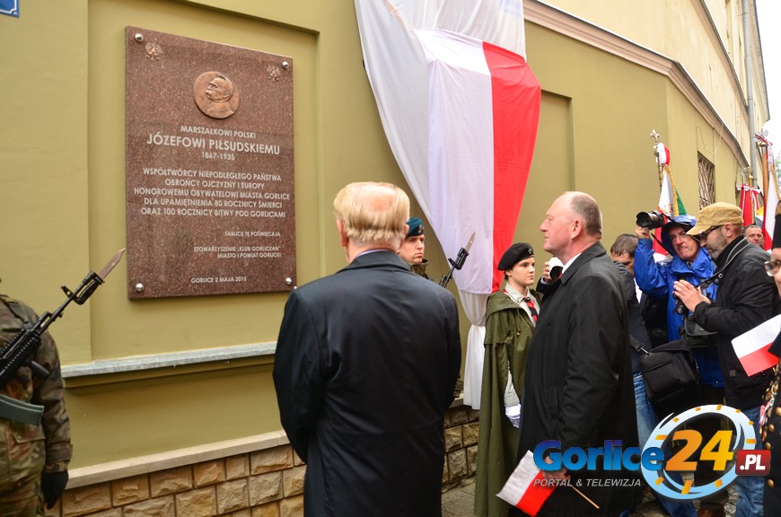 Honorowy obywatel Gorlic ma tablicę