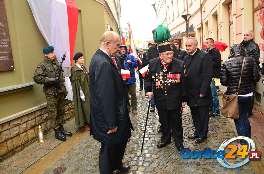 Honorowy obywatel Gorlic ma tablicę