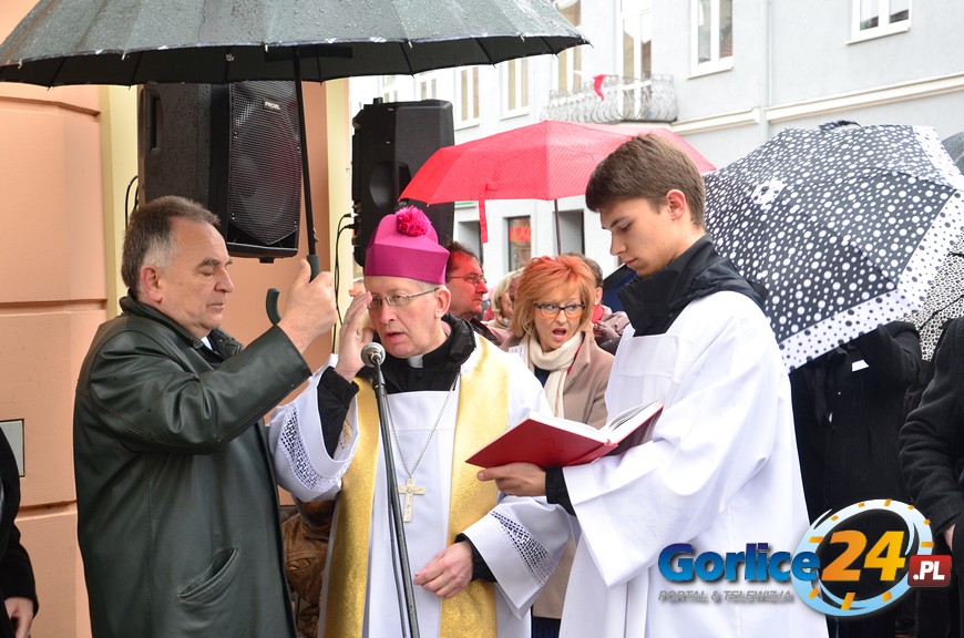 Honorowy obywatel Gorlic ma tablicę