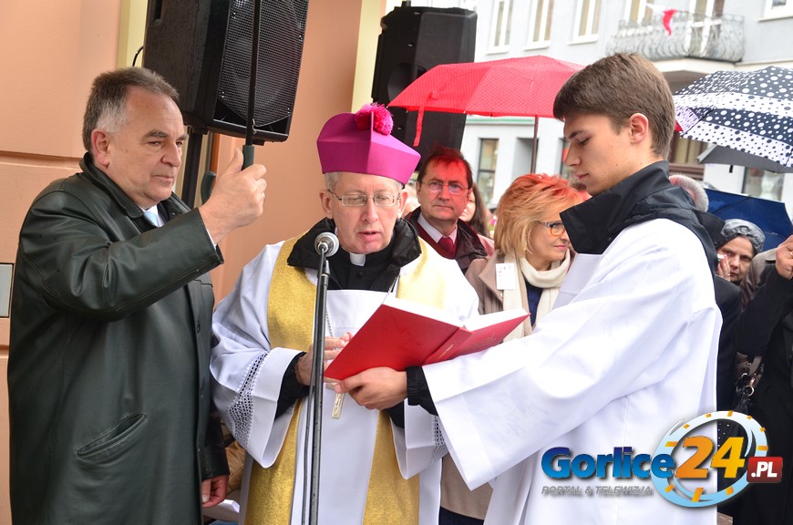 Honorowy obywatel Gorlic ma tablicę