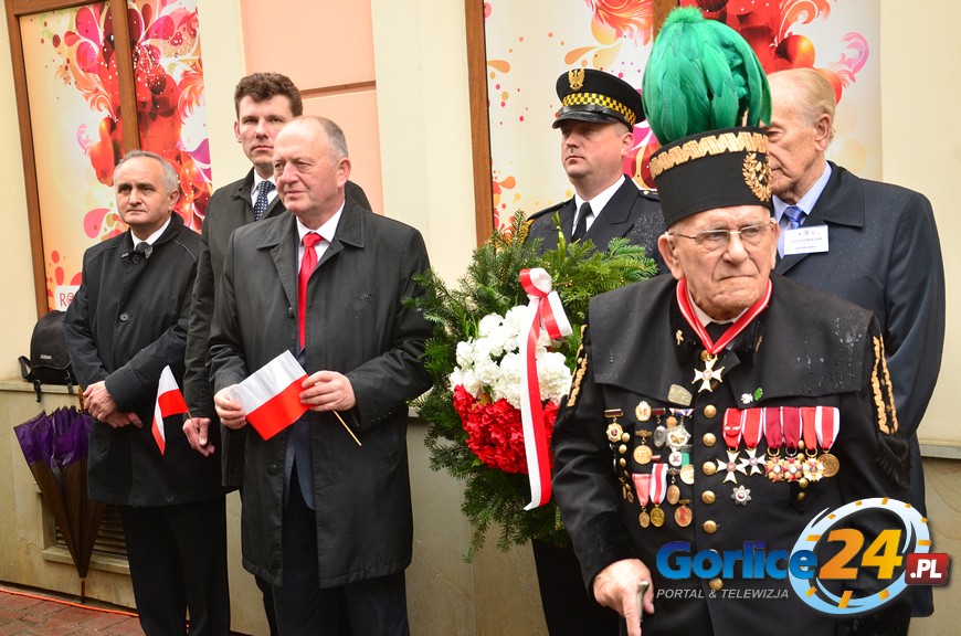 Honorowy obywatel Gorlic ma tablicę