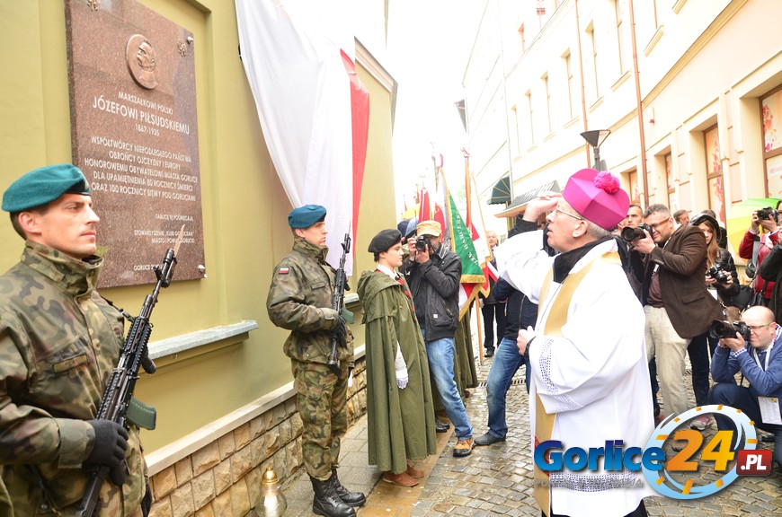 Honorowy obywatel Gorlic ma tablicę
