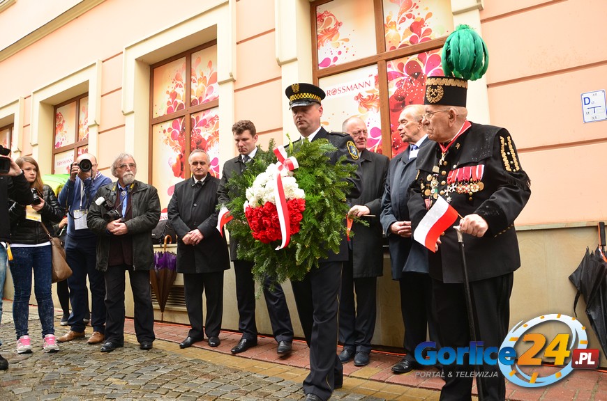 Honorowy obywatel Gorlic ma tablicę